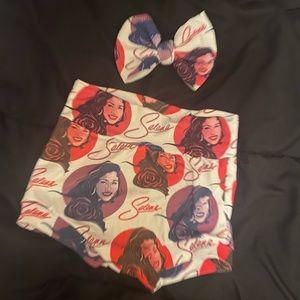 Selena inspired bummies and bow